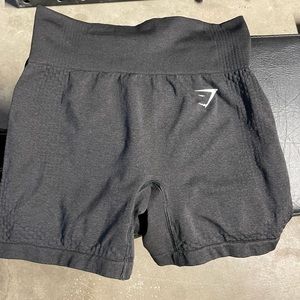 EUC gymshark charcoal gray vital seamless shorts small sm
